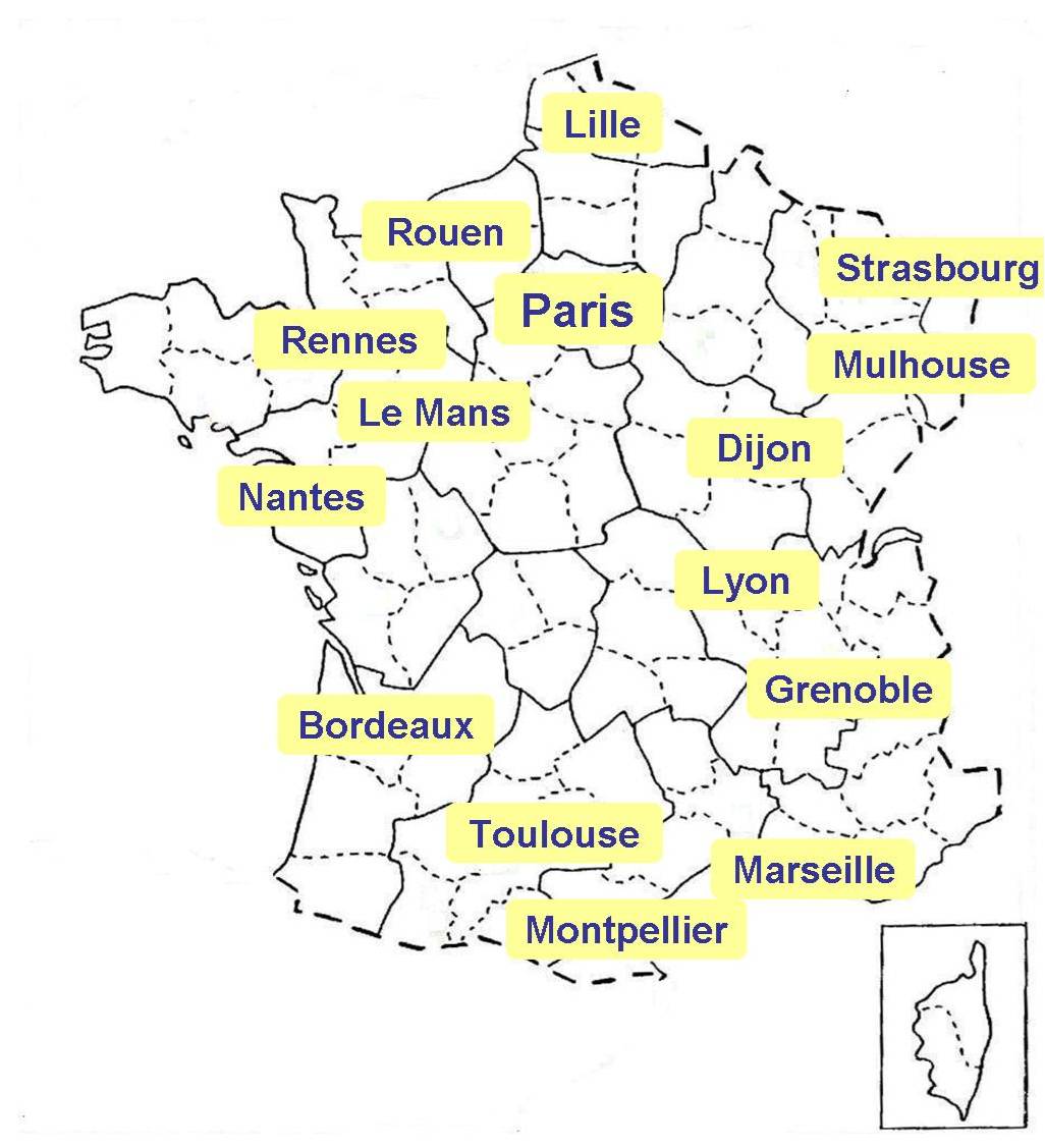 Réseau en France